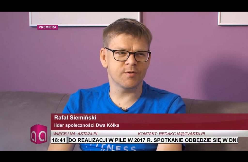 Rafał w telewizji lokalnej TV Asta